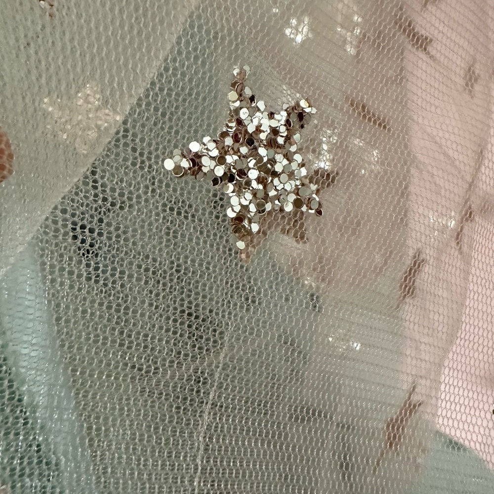 Lirika Matoshi Teuta Pink Glitter Star Sweetheart Tulle Dress worn once - Picture 11 of 12